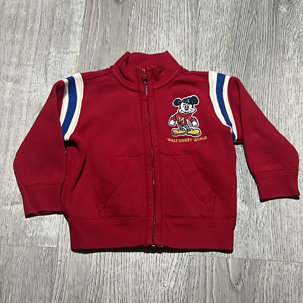 Walt Disney Red Mickey Mouse Jacket